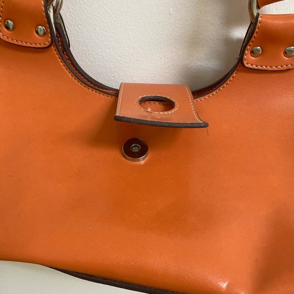 Vintage Orange Shoulder Bag - Picture 2 of 5